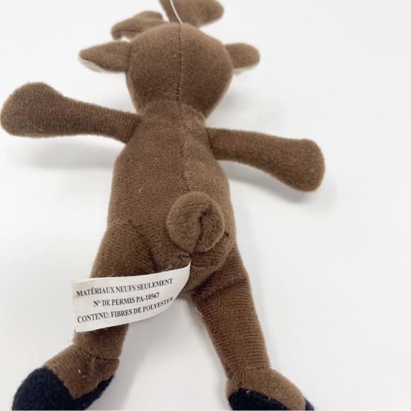 Rudolph the Red-Nosed Reindeer Plush Ornament - Picture 4 of 7